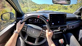 2024 Toyota Tacoma TRD Pro  POV First Impressions OffRoad [upl. by Levitt211]