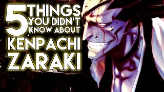 5 Things You Probably Didnt Know About Kenpachi Zaraki 5 Facts  Bleach  The Week Of 5s 1 [upl. by Leavelle]