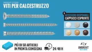 Ambrovit Tutorial  Viti per calcestruzzo TC TX [upl. by Aved116]