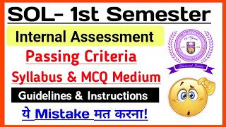 How To Download SOL Study Material 1st  3rd  5th Semester 2023Sol 135 Semester Study Material [upl. by Laise]