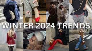 Winter 2024 Fashion Trends  What to Wear This Winter [upl. by Anitsej]