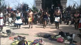 DANZA XOCHIPILLI CALPULLI YAOXOCHITL IXCATEOPAN DE CUAUHTEMOC 2014 [upl. by Lemmueu73]