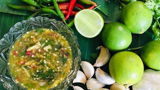 泰式萬用酸辣甜醬｜做法簡單｜好吃｜ Easy to cook Thai sauce นำ้จิ้มสามรสแซ่บๆ🤤😋 [upl. by Ahtiekahs]