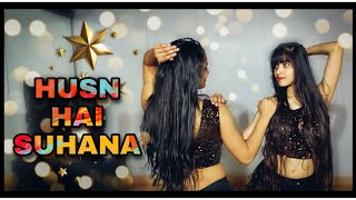 HUSN HAI SUHANA  DANCE COVER  The Dance Palace [upl. by Cindi]