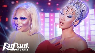 Plastique Tiara amp Roxxxy Andrews’ Diana Ross Lip Sync 🤩 RuPaul’s Drag Race All Stars 9 [upl. by Tiny]