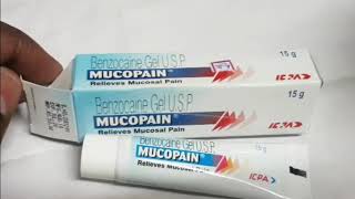 Mucopain oral gel uses and sideeffects review in Tamil  Medicine Health [upl. by Wiersma642]