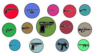 Every Type of Gun Explained [upl. by Esiuole]