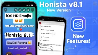 Honista v81 New Update 🔥 New Features amp Settings  Honista iPhone Story Setting Honista v81 Update [upl. by Yllet]