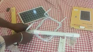 Melon zio 40w solar tube light unboxing [upl. by Ziza]