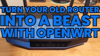 Turn your old router into a Beast with OpenWRT routers linksys openwrt [upl. by Lsil]