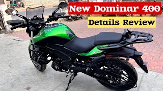 New 2024 Bajaj Dominar 400 Details Review  On Road Price amp Features  dominar 400 [upl. by Rairb]