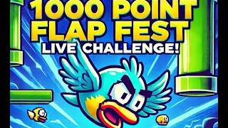 Flappy Bird 1000 Points livestreaming [upl. by Anrahc81]