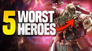 Top 5 WORST Legendary Heroes in Watcher of Realms Buffs Please [upl. by Simeon480]