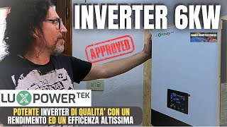 👉LUX POWER INVERTER sna6000☀️diy ⚡Assistenza e Garanzia in ITALIA [upl. by Launce]