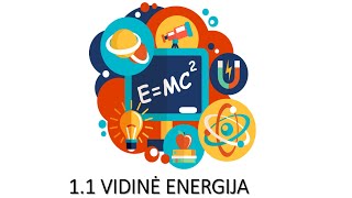 Fizika Vidinė energija ir temperatūra [upl. by Dahc23]