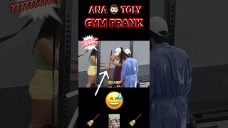 WHAT IS THIS  Anatoly teaching the right technique🔥 anatoly anatolyprank gymprank deadlift [upl. by Lebatsirhc960]