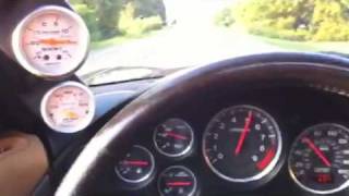 15PSI on my GT35R single turbo RX7 [upl. by Filmer569]