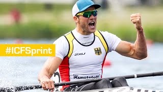 Final K1M 1000m Sprint 2  Duisburg 2015 [upl. by Midan746]