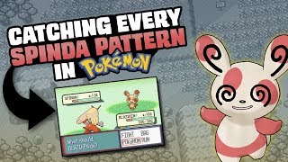 HOW LONG WOULD IT TAKE TO CATCH EVERY PATTERN OF SPINDA [upl. by Riker]