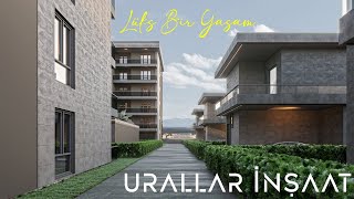 BÖYLE BİR LÜX PROJE GÖRDÜNÜZ MÜ   TEKİRDAĞ ÇERKEZKÖY  URALLAR İNŞAAT  PARADİSE GARDEN PROJESİ [upl. by Lilhak178]