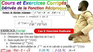 Bijection de I sur JBijection Réciproque f1cas radical [upl. by Ettebab]