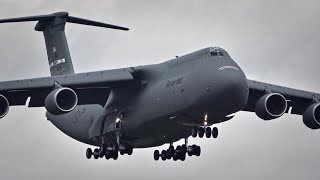 Thursday Military Arrivals C5 Growler C17 and more  Abbotsford Airshow 2023 [upl. by Katie]