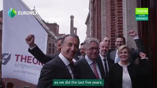 ΤΗΕΟΝ listing on Euronext Amsterdam  Gong Ceremony [upl. by Smiga]