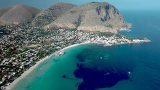 Mondello Monte Pellegrino e Capo Gallo  Drone video 4K [upl. by Marjy799]