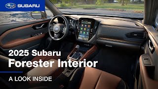 2025 Subaru Forester Interior  A Look Inside [upl. by Santos]