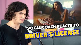 Vocal Coach Reacts to Drivers License  Olivia Rodrigo [upl. by Bonis]