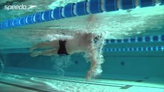 Backstroke Swimming Technique  Breathing [upl. by Hamilah303]