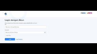 Cara Login ke mysapk bkn go id [upl. by Kirsteni]