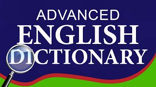 Advanced English Dictionary Offline Application [upl. by Marguerie]