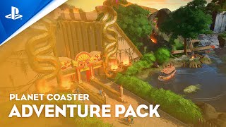 Planet Coaster Console Edition  Adventure Pack Launch Trailer  PS5 PS4 [upl. by Alleacim]