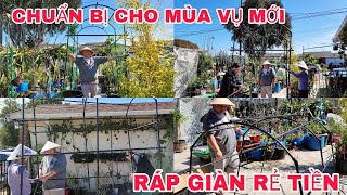 MẸO GIÚP CHANH RA TRÁI DỌN DẸP VƯỜN CHUẨN BỊ CHO MÙA VỤ MỚI CHIA SẺ RÁP GIÀN RẺ TIỀN CHO DÂY LEO [upl. by Enairda]