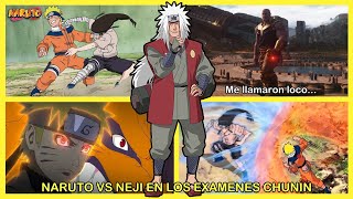 Te Resumo la Batalla de Naruto vs Neji en los Exámenes Chunin  Naruto Capítulos 5362 [upl. by Nywra]