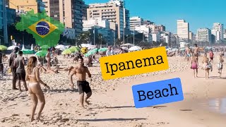 🇧🇷 Beautiful People Beautiful Moments at Ipanema Beach 👙 [upl. by Decato]