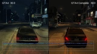 Grand Theft Auto 4 PS3 Original Release vs The Ballad of Gay Tony [upl. by Llemert]