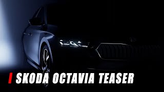 2024 Skoda Octavia Facelift Teased [upl. by Ahselyt712]