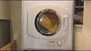 Panda Compact Clothes Dryer Review  Apartment Dryer Demo 110V PAN40SF [upl. by Winter]