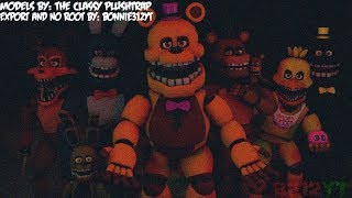 All Unnightmare Animatronics Sing The FNAF Song [upl. by Ecilef]