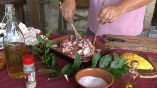 Le ricette dei ristoranti del lazio SPUNTATURE DI MAIALE AL VINO BIANCO [upl. by Annayi]