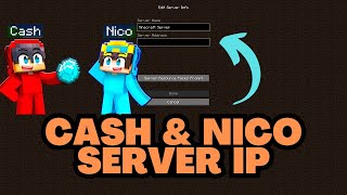 Minecraft Cash and Nico Server IP Address [upl. by Relyuhcs]