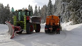 Point Vert Services  Déneigement au Semnoz [upl. by Eimmat]