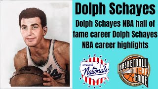 Dolph Schayes NBA hall of fame career highlights [upl. by Clardy508]