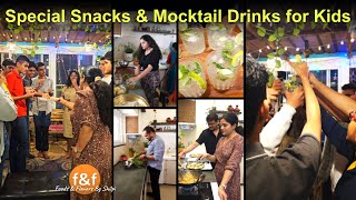 Snacks amp Drinks for Kids Party बच्चों की पार्टी के लिए स्नैक्स और ड्रिंक्स Kids Party snacks ideas [upl. by Malynda]