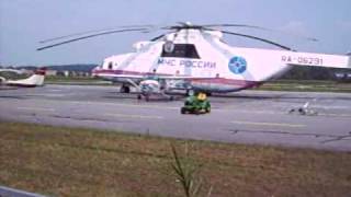 Der grösste Hubschrauber der Welt in Eggenfelden  MI 26 [upl. by Bellis]