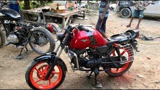 splendor सिर्फ 8000 में मॉडिफाई करे  Splendor Modified  Fuel Tank Changed [upl. by Dorree]