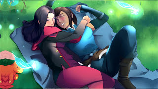 KORRA ASAMI KISSING FAN ART COMPILATION [upl. by Anitteb]