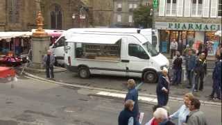 Market Day VilledieulesPoeles Manche France [upl. by Jereme]